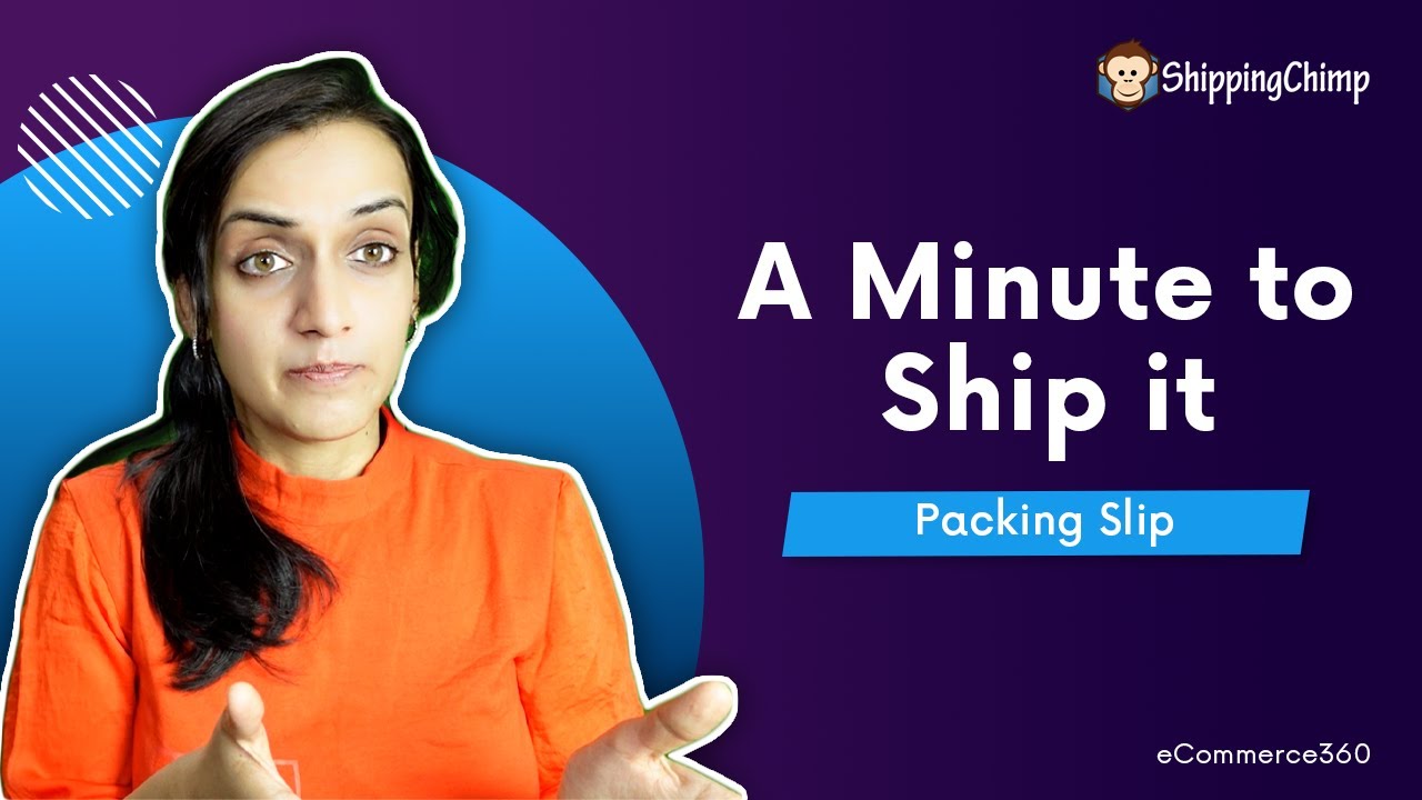 What is a packing slip?