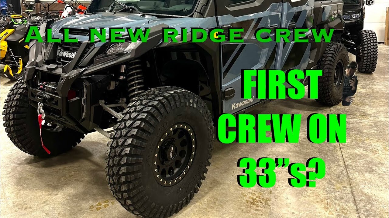 Прогулка по Ridge Crew! Плюс 33-дюймовые шины отлично подошли!