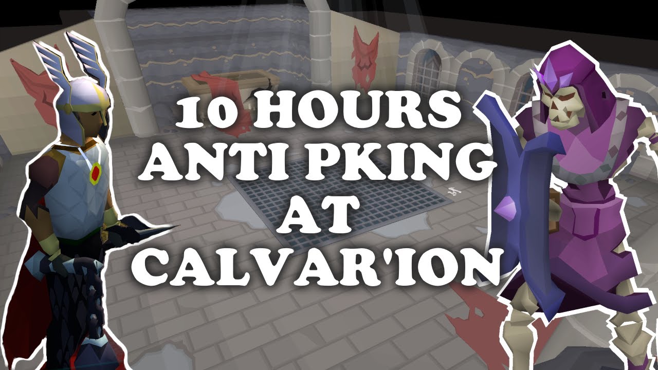 Loot from 10 Hours of Anti-Pking at Calvar'ion