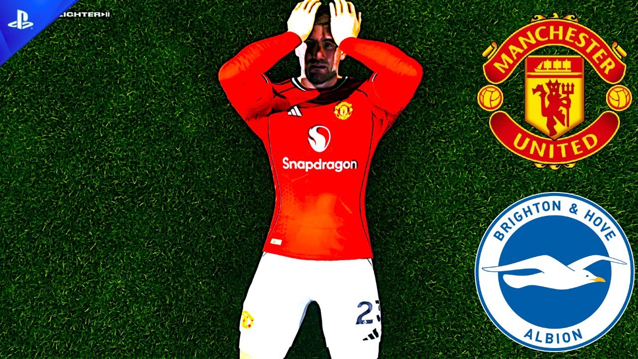 Манчестер Юнайтед против Брайтона | Кубок Англии | EA FC 26