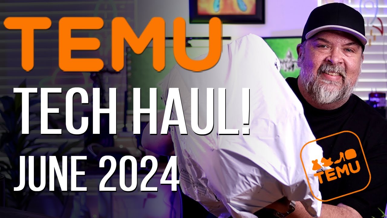 WOOHOO! TEMU Tech Haul #11 😁 And Some Non-Tech Stuff