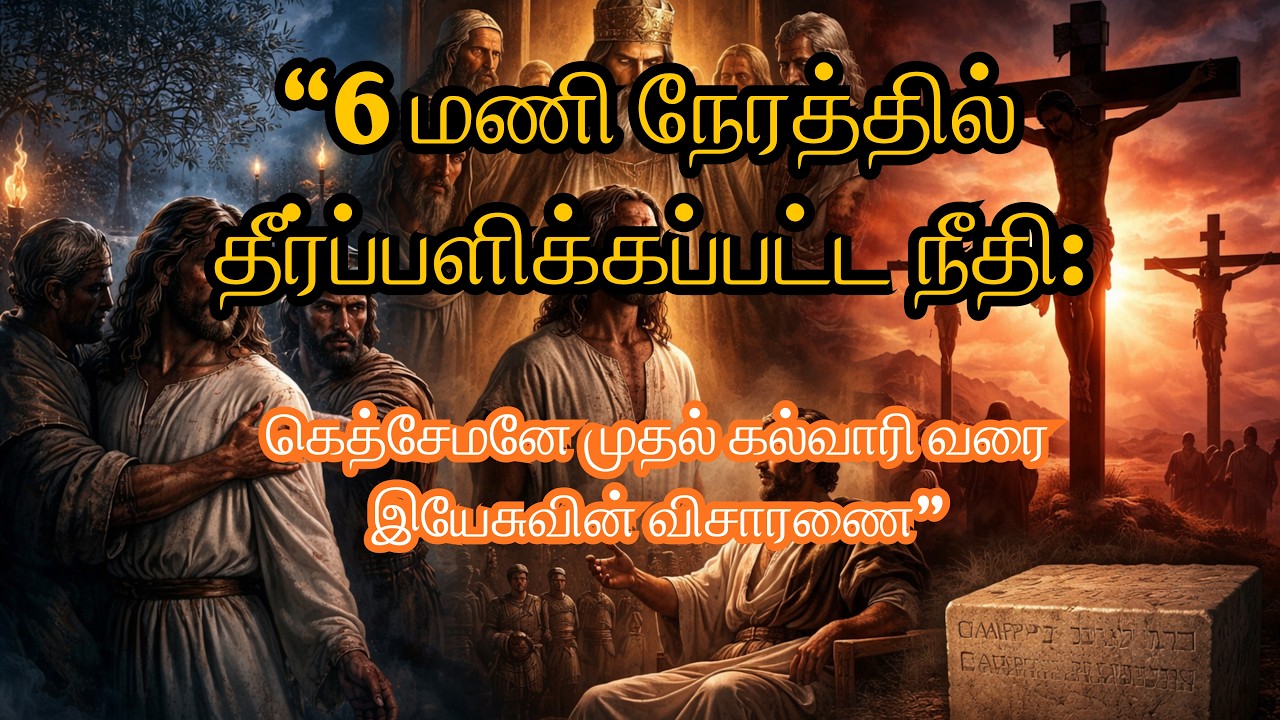 “6 மணி நேரத்தில் சிலுவை தீர்ப்பு”