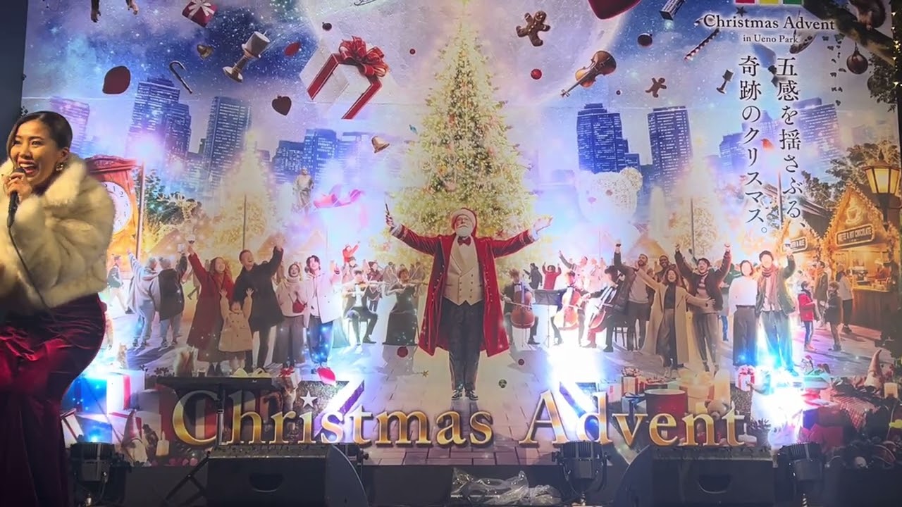 #12/14上野公園　#christmasadvent  #MAE #カバー曲 