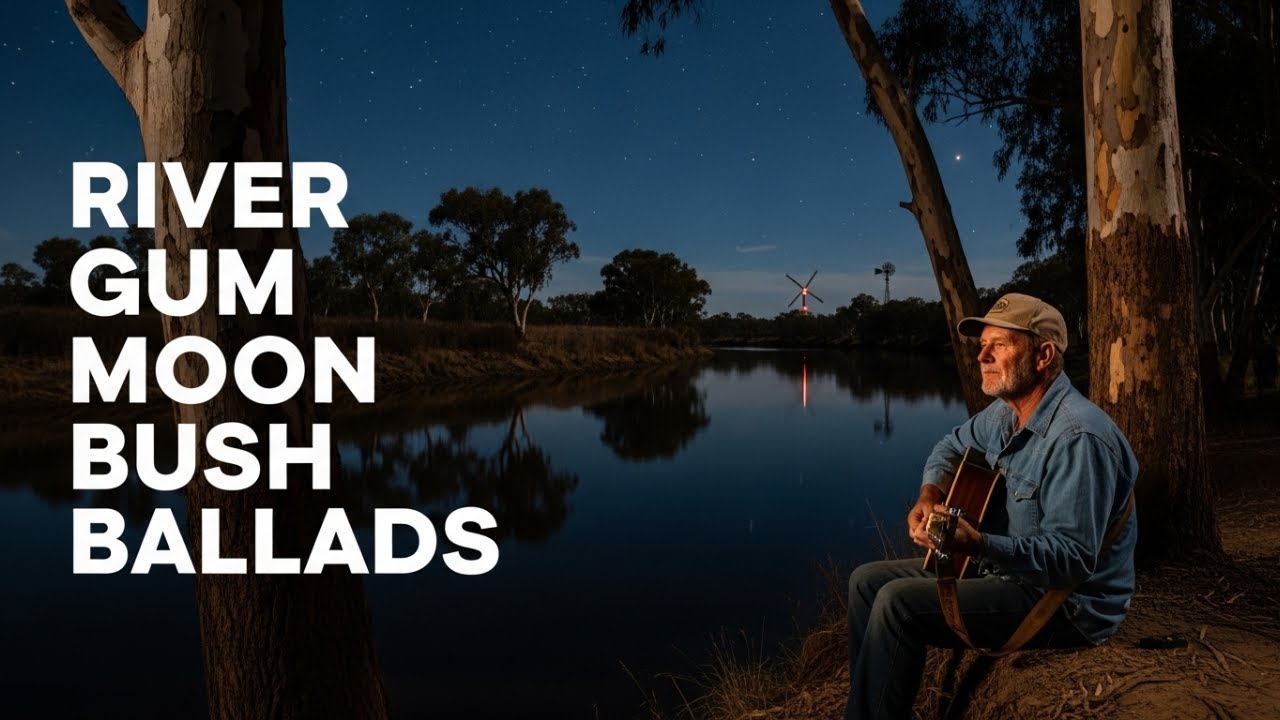 Aussie Bush Ballad of River Gums & Long Nights | Original Song: River Gum Moon
