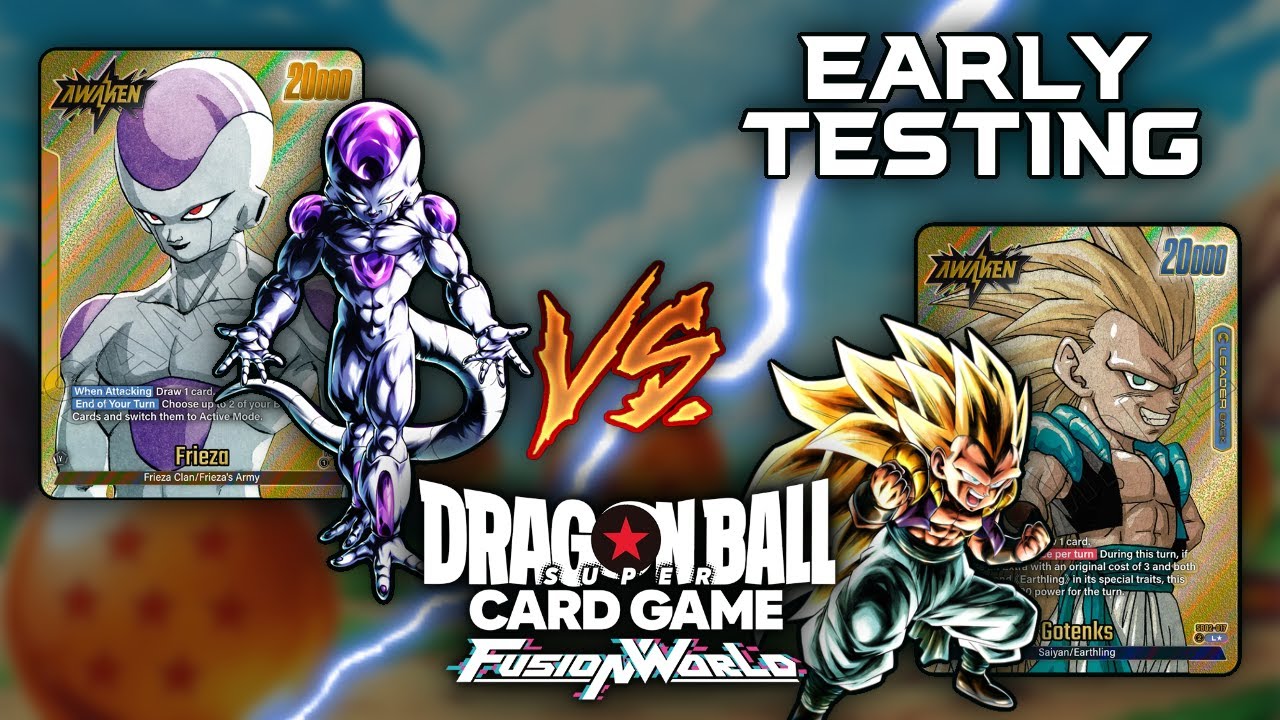 РАННЕЕ тестирование SB-02 || ST Frieza(Y) против Gotenks(U) || DBSFW