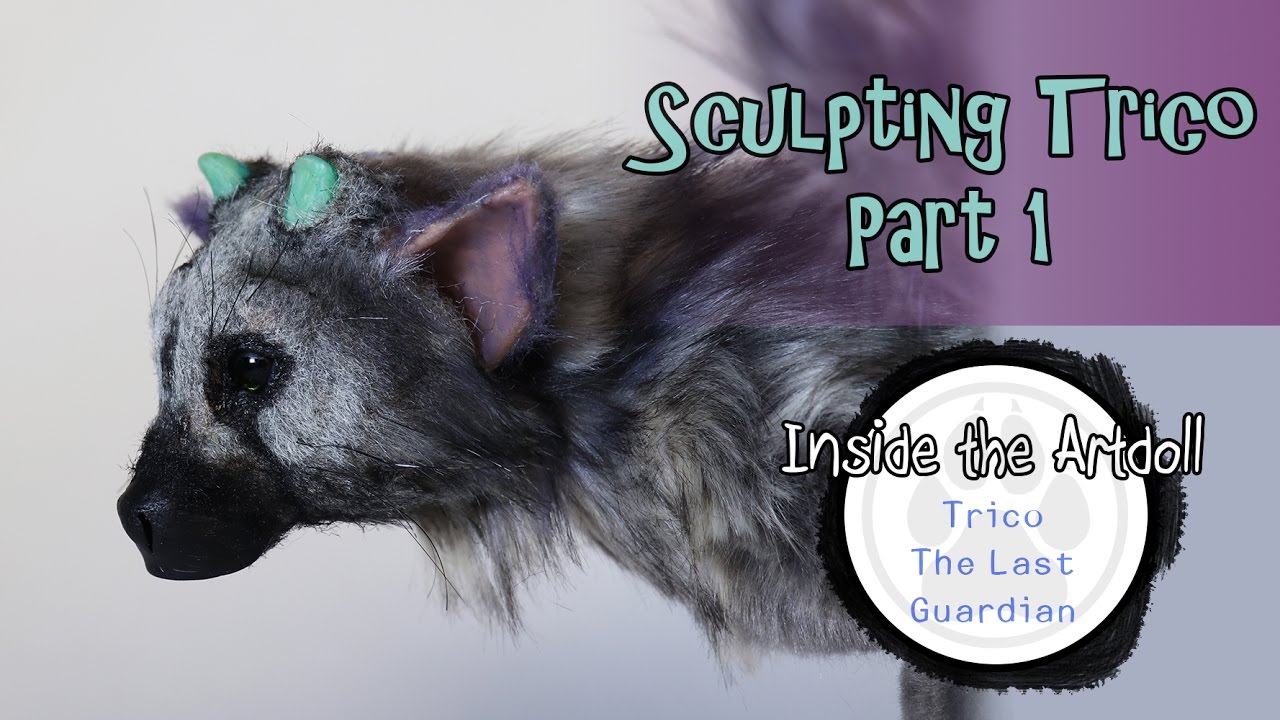 Trico - The Last Guardian poseable art doll - Part 1