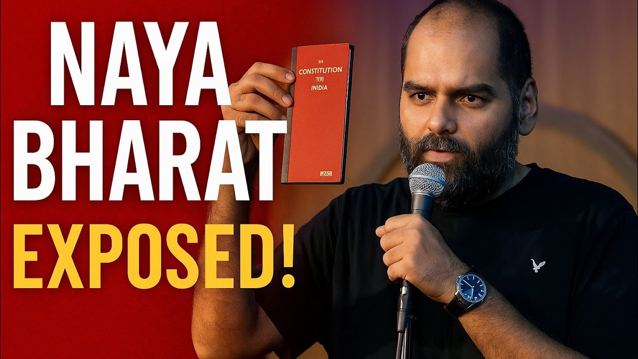 Kunal Kamra Roasts Naya Bharat | Hard-Hitting Stand-Up on Politics, Modi Govt & Freedom of Speech
