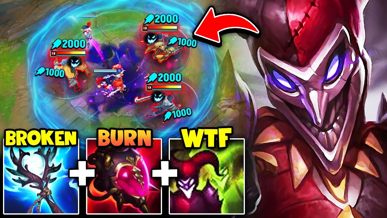 THIS ITEM COMBO IS ACTUALLY BROKEN ON AP SHACO! (HUGE CLONE EXPLOSIONS)