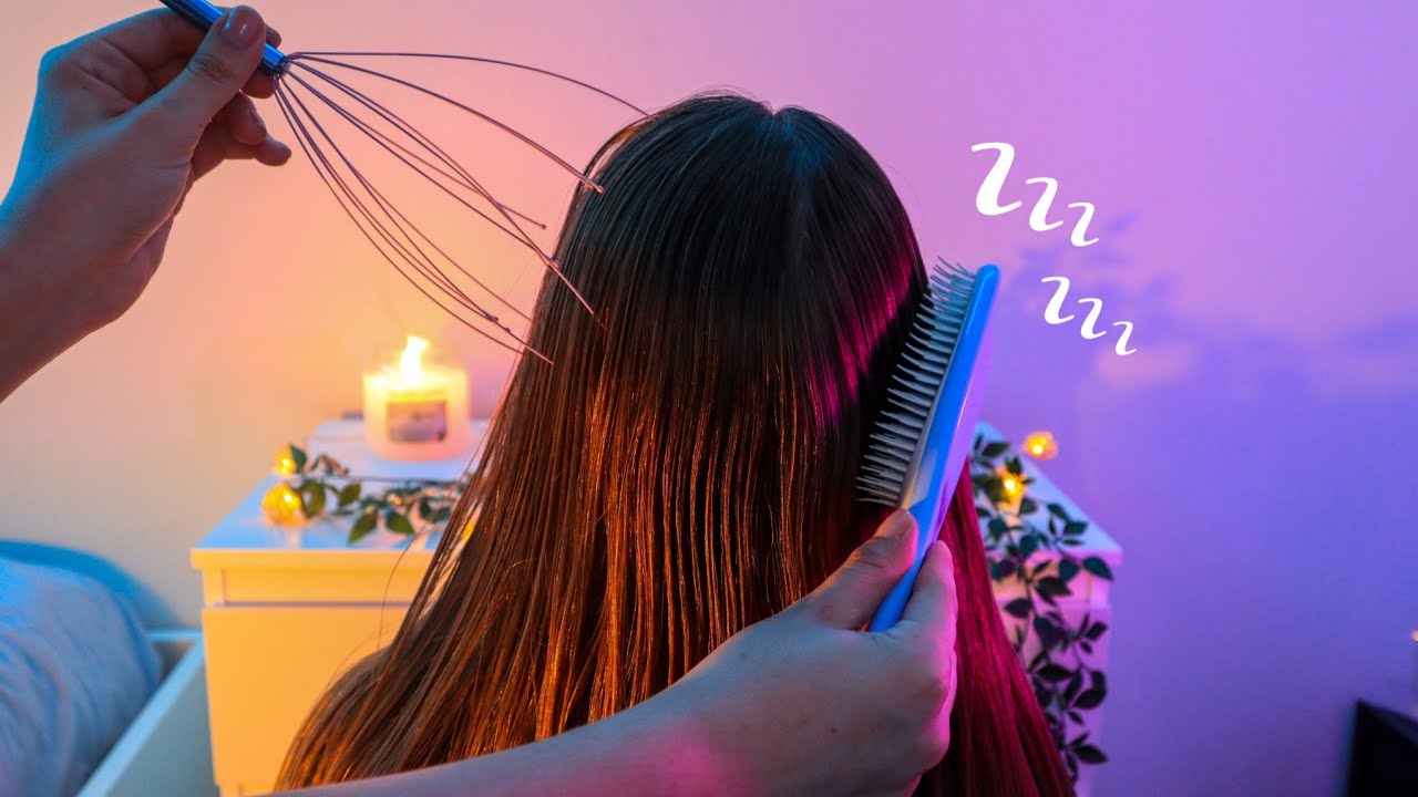 ASMR FRANÇAIS | Massage Cranien & Brossage de Cheveux 💆🏼‍♀️