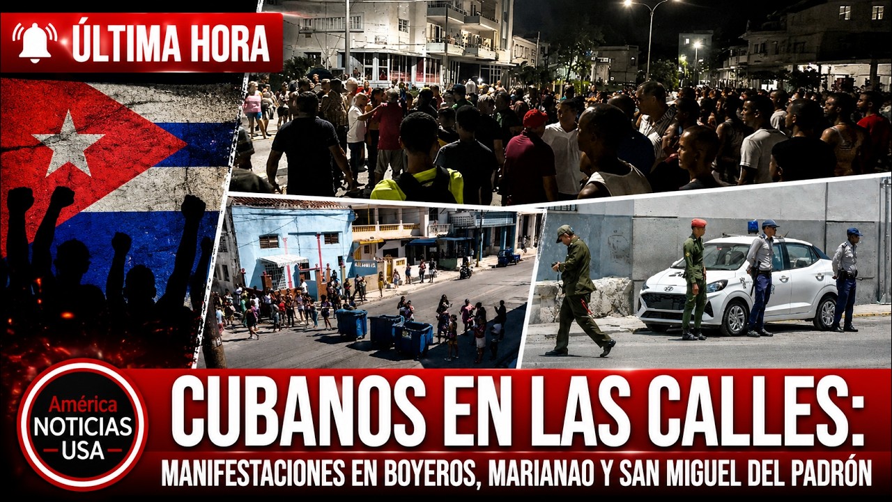 🔥CUBANOS EN LAS CALLES: manifestaciones en Boyeros, Marianao y San Miguel del Padr&oacute;n