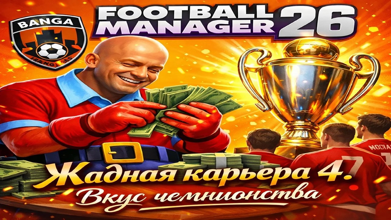 Жадная карьера№4|Вкус Чемпионства|#footballmanager2026