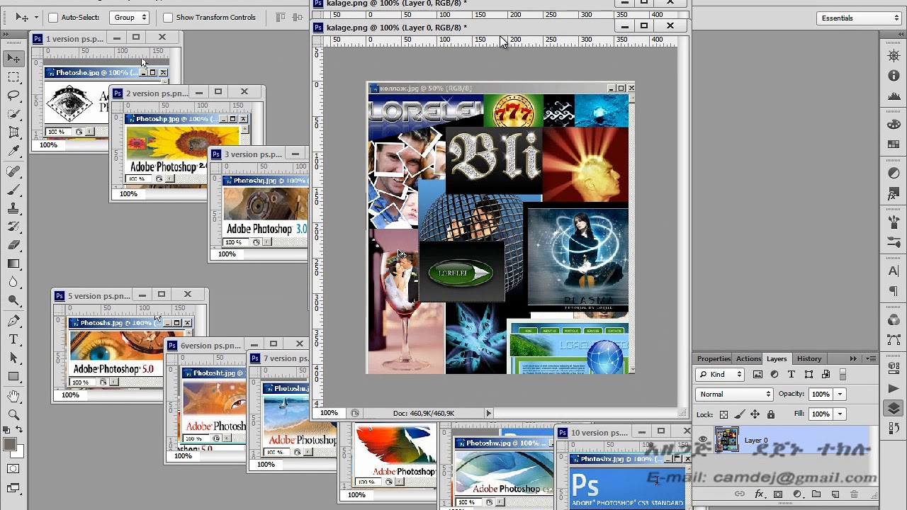 Photoshop Video Tutorial for beginners' in Amharic language
