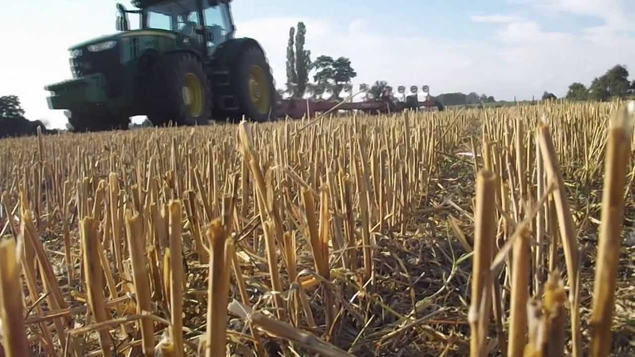 Orka pod rzepak - Dźwięk silnika John Deere 8360R & Kverneland PW100
