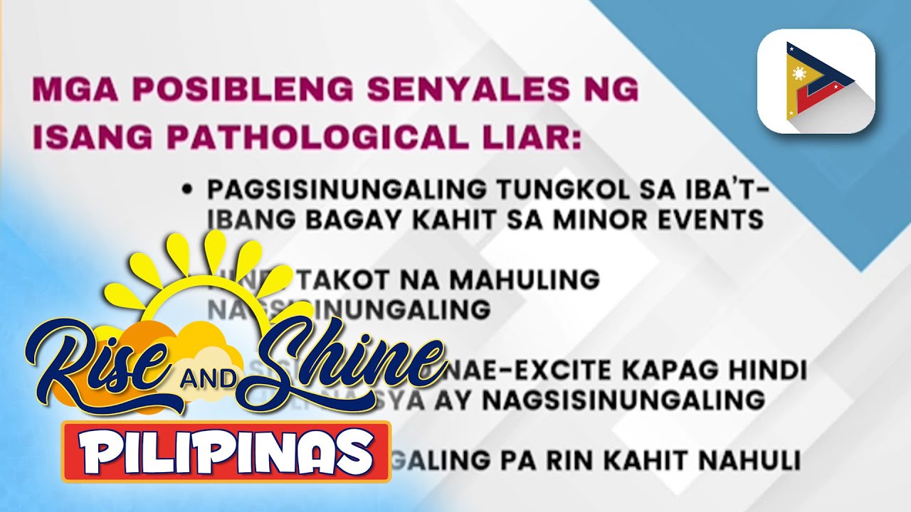 SAY ni DOK | Paano matutukoy na pathological liar ang isang tao at paano mo mapoprotektahan ang...
