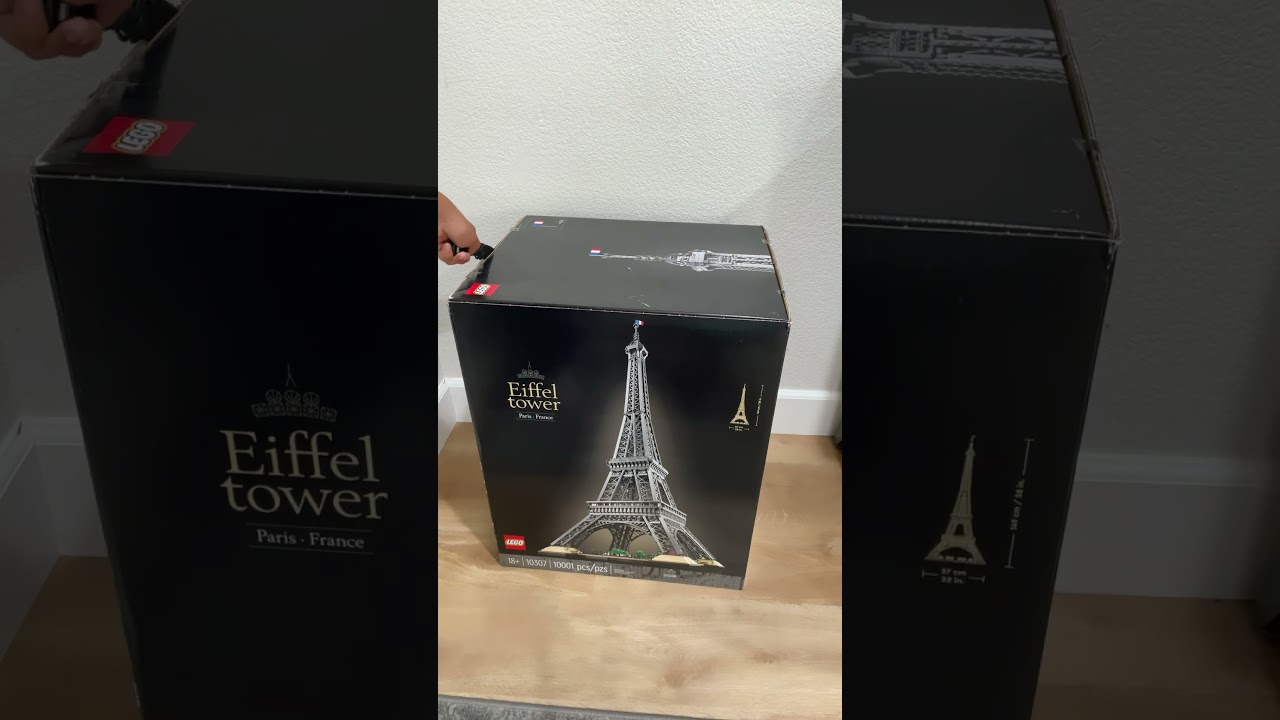 Lego Eiffel Tower #asmr #unboxing ￼