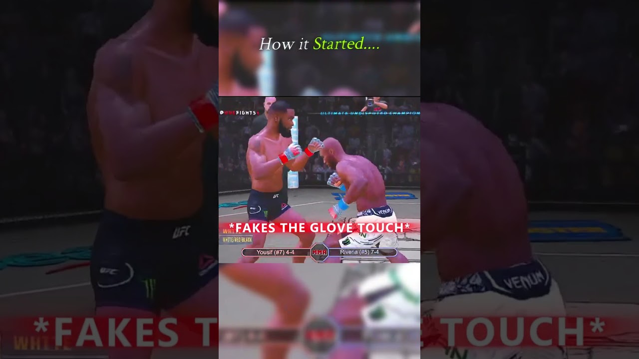 This is Why You Never Fake A Glove Touch - UFC Undisputed 3