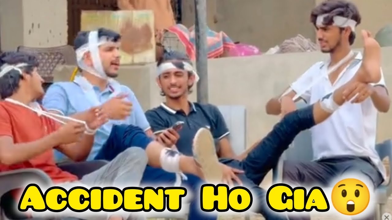 Accident Ho Gia 😲| Funny Video 🤣| Hammad Maken