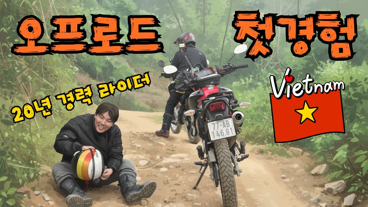 20년차 라이더의 베트남 오프로드 도전기 (ep.03)