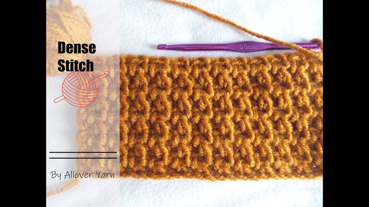Crchet: Dense Stitch