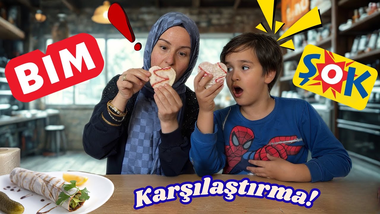BİM VS ŞOK !! ABURCUBURLARI DENİYORUZ !!  KİM DAHA İYİ ??.