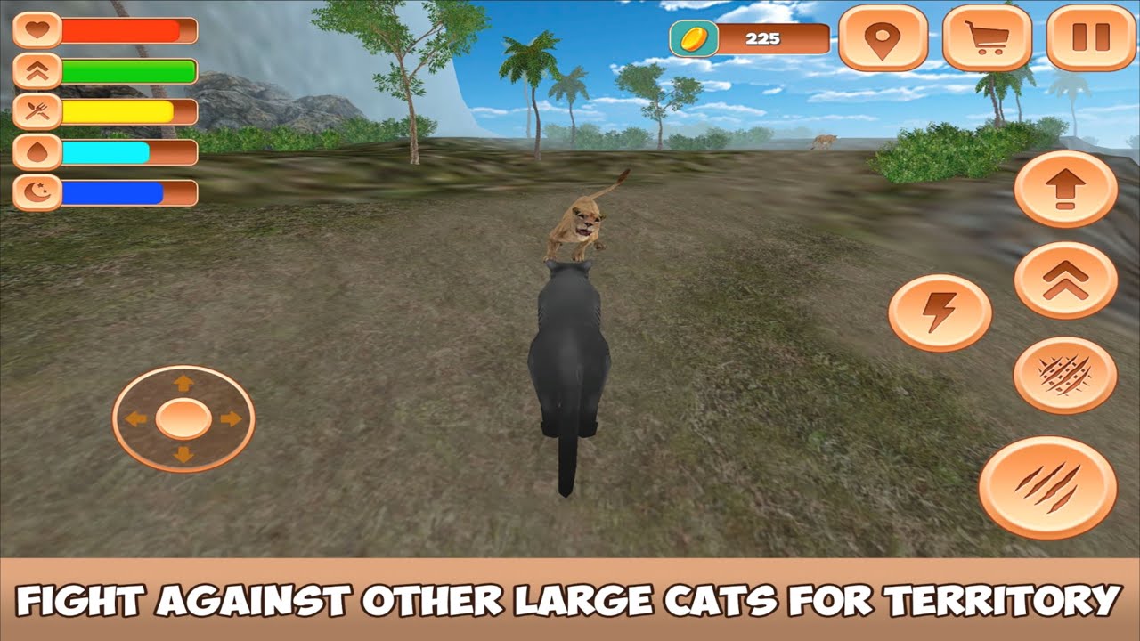 Wild Panther Family Sim Online IOS Gameplay