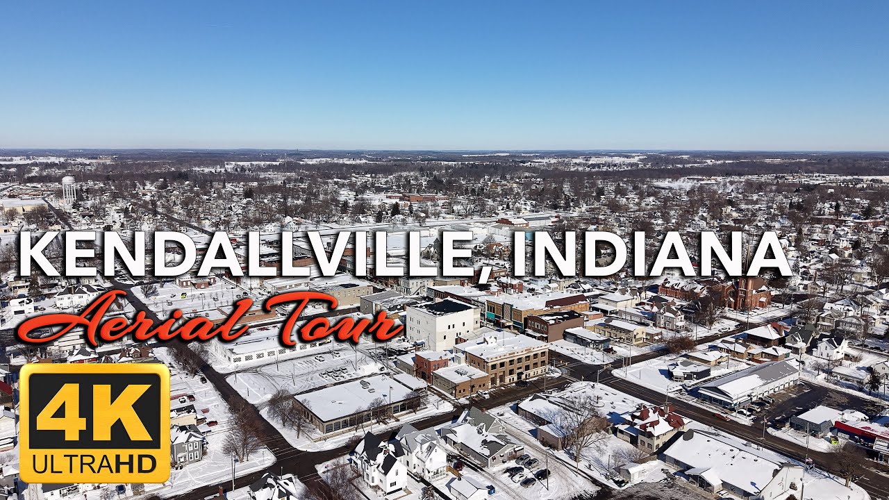 Kendallville, Indiana from Above | A City Spread Thin by Design