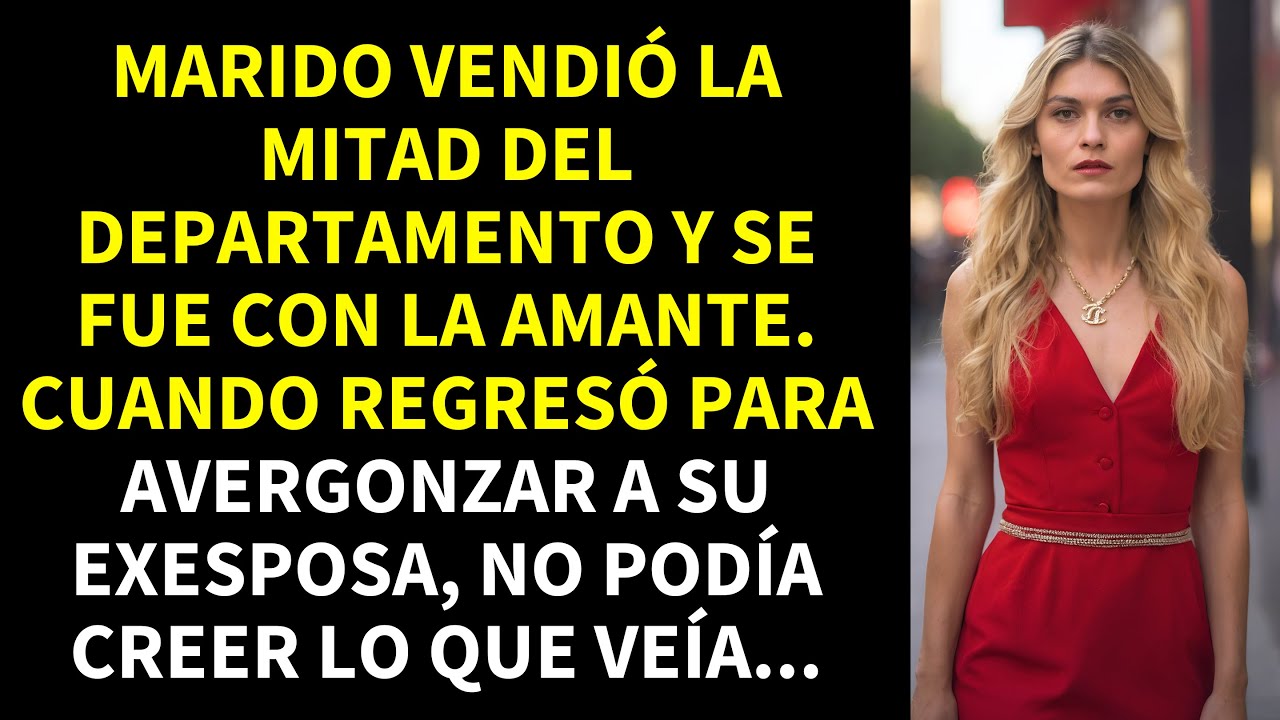 MARIDO VENDIÓ LA MITAD DEL DEPARTAMENTO Y SE FUE CON LA AMANTE. CUANDO REGRESÓ PARA AVERGONZAR A...