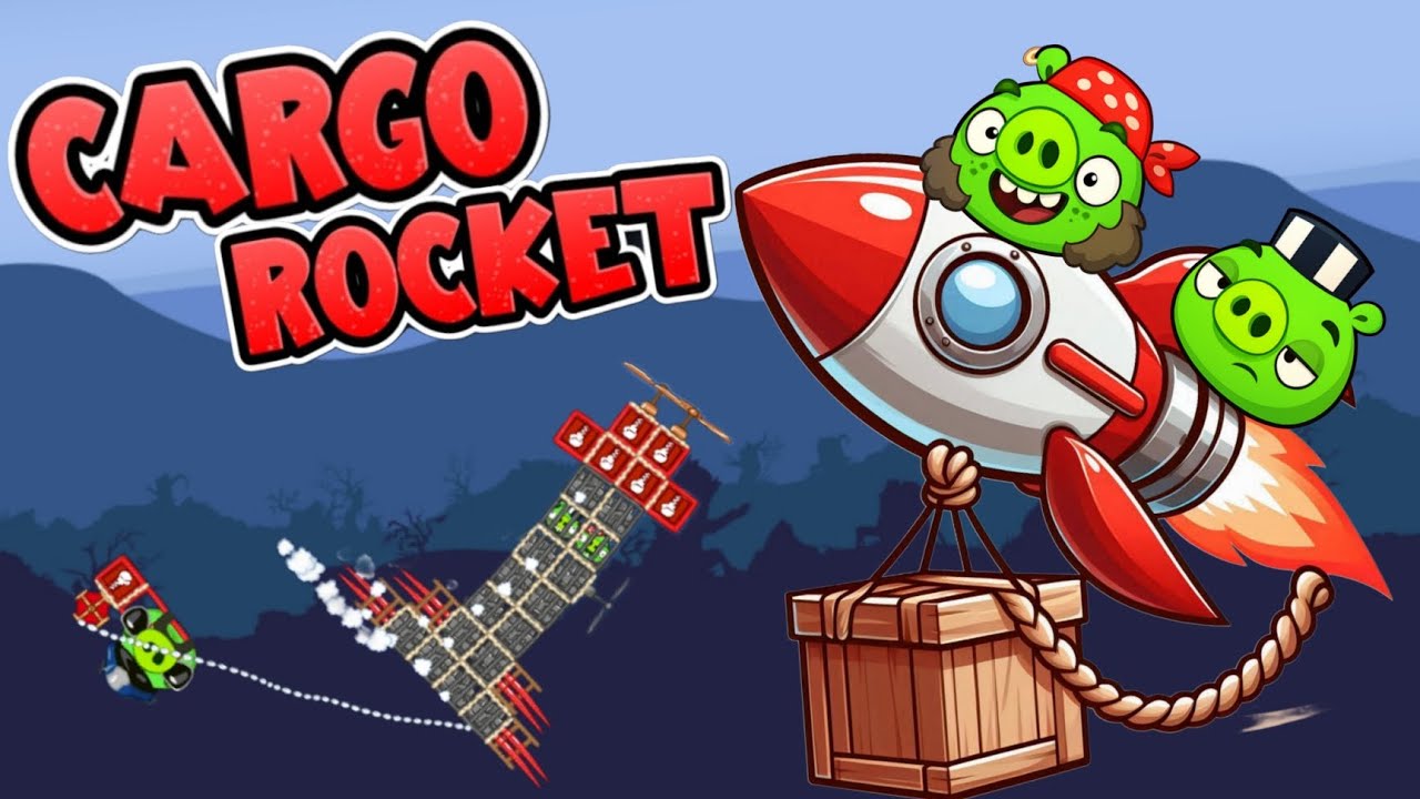 CARGO ROCKET - Bad Piggies Inventions