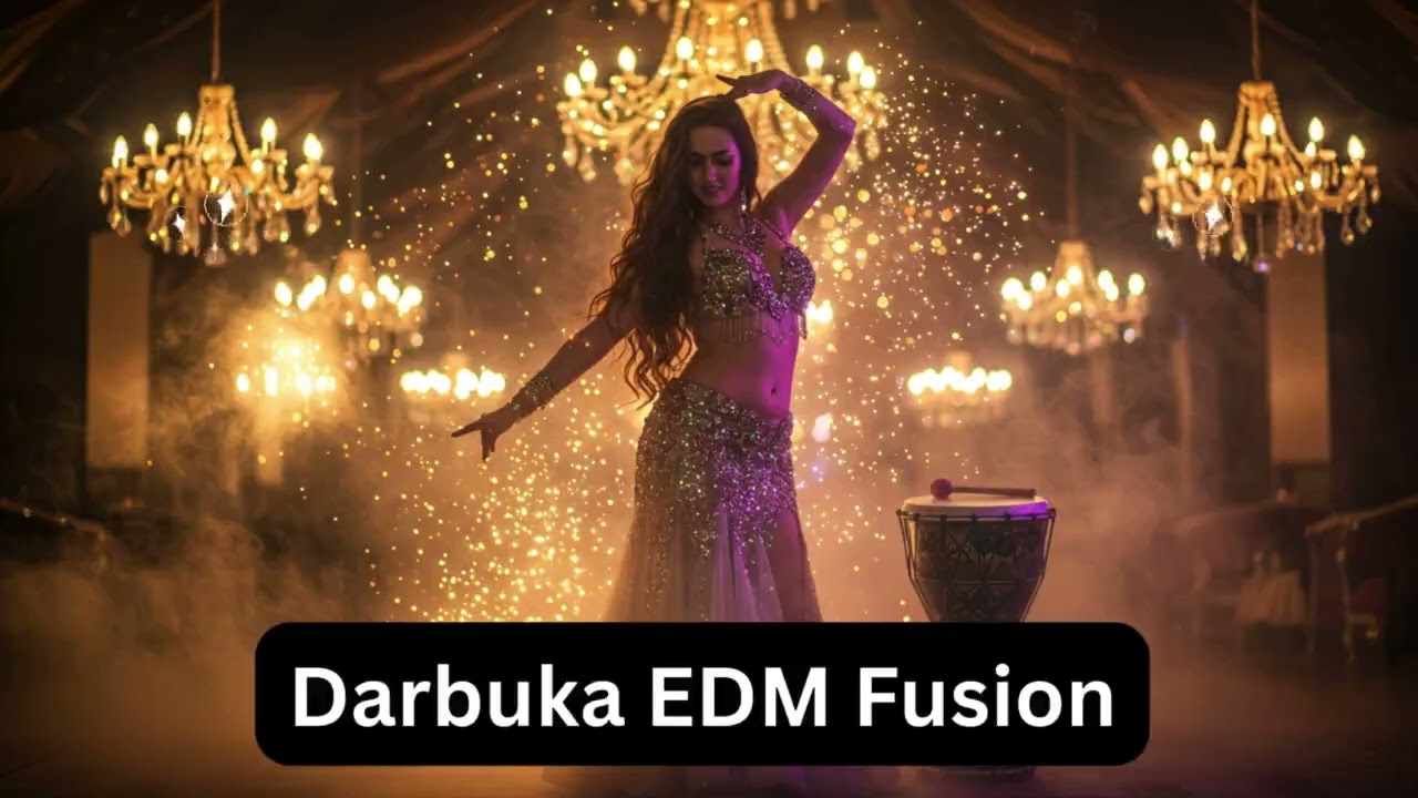 🌌 Midnight Arabic Darbuka EDM 2025 | Desert Night Party Vibes 🎧🏜️