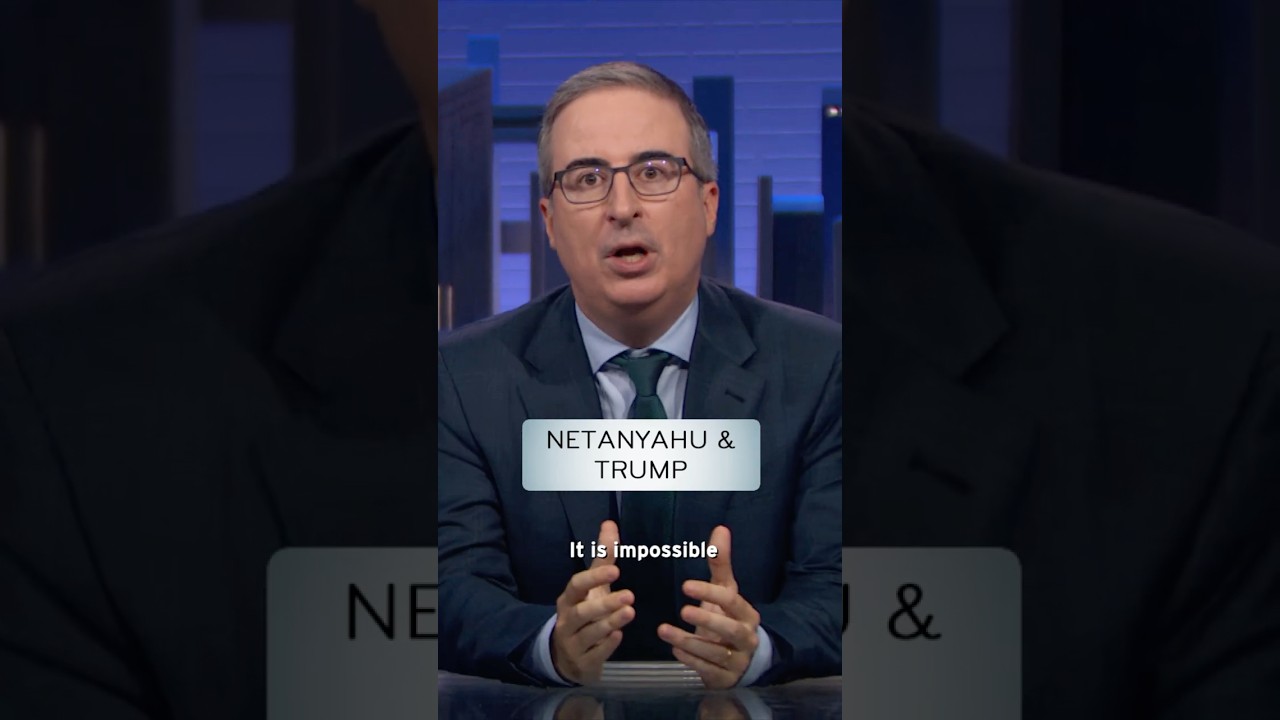 Netanyahu & Trump #lastweektonight