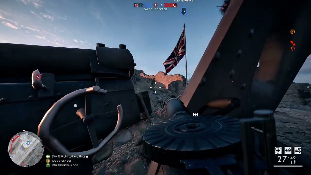 Battlefield 1 | Conquest Mode | Gameplay | (No Comentary) #battlefield1 #⁴