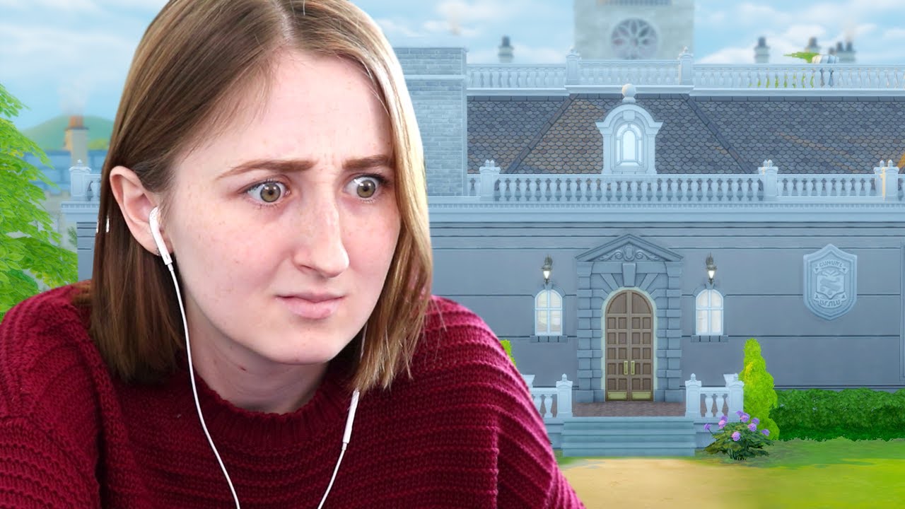 I tried to fix this weird lot in The Sims 4: Discover University...