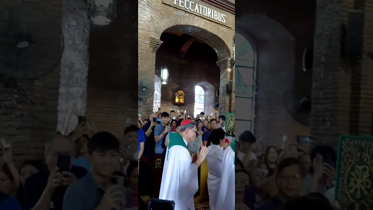 Cardinal Chito Tagle presides over a Holy Mass at the Imus Cathedral, today, July 13, 2025 #catholic
