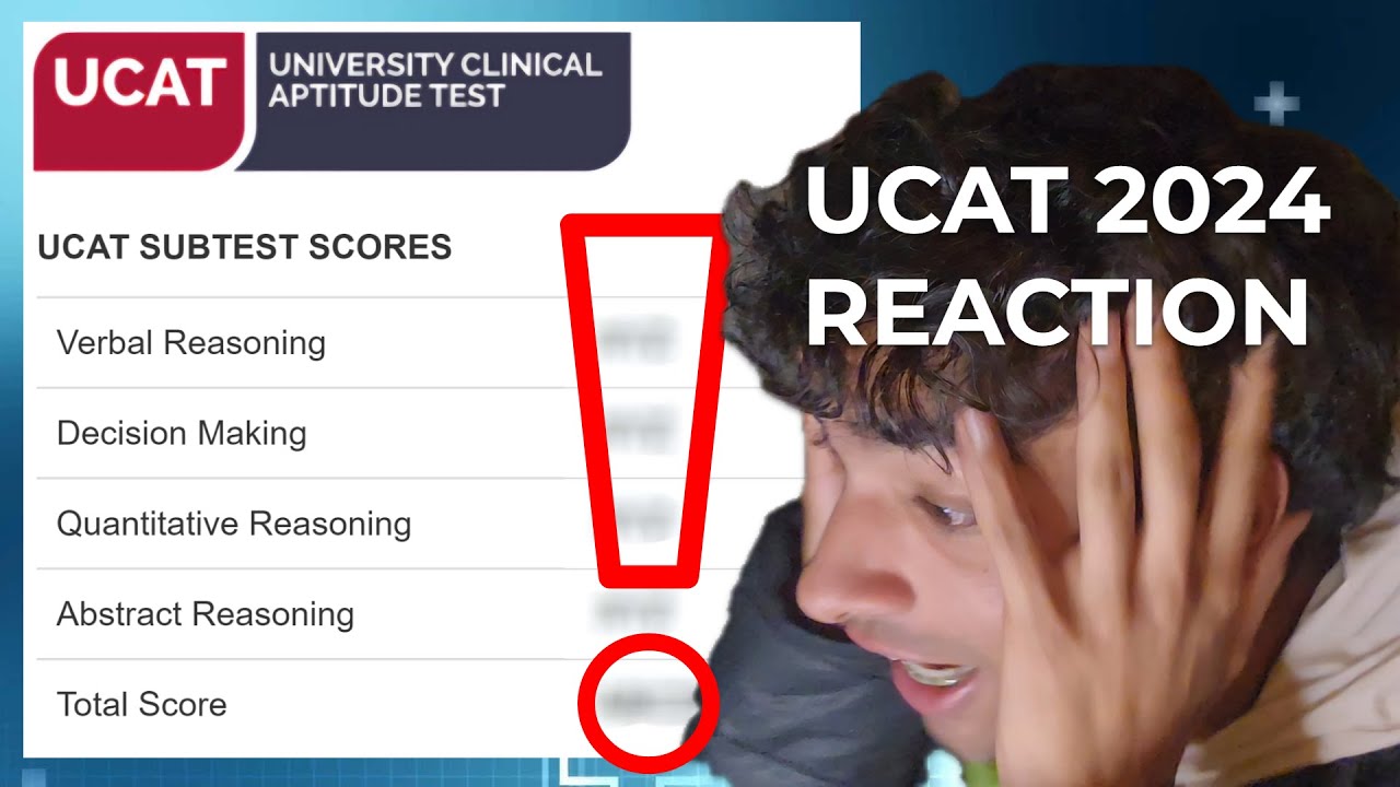 2024 UCAT Score Results Reaction - Marshel