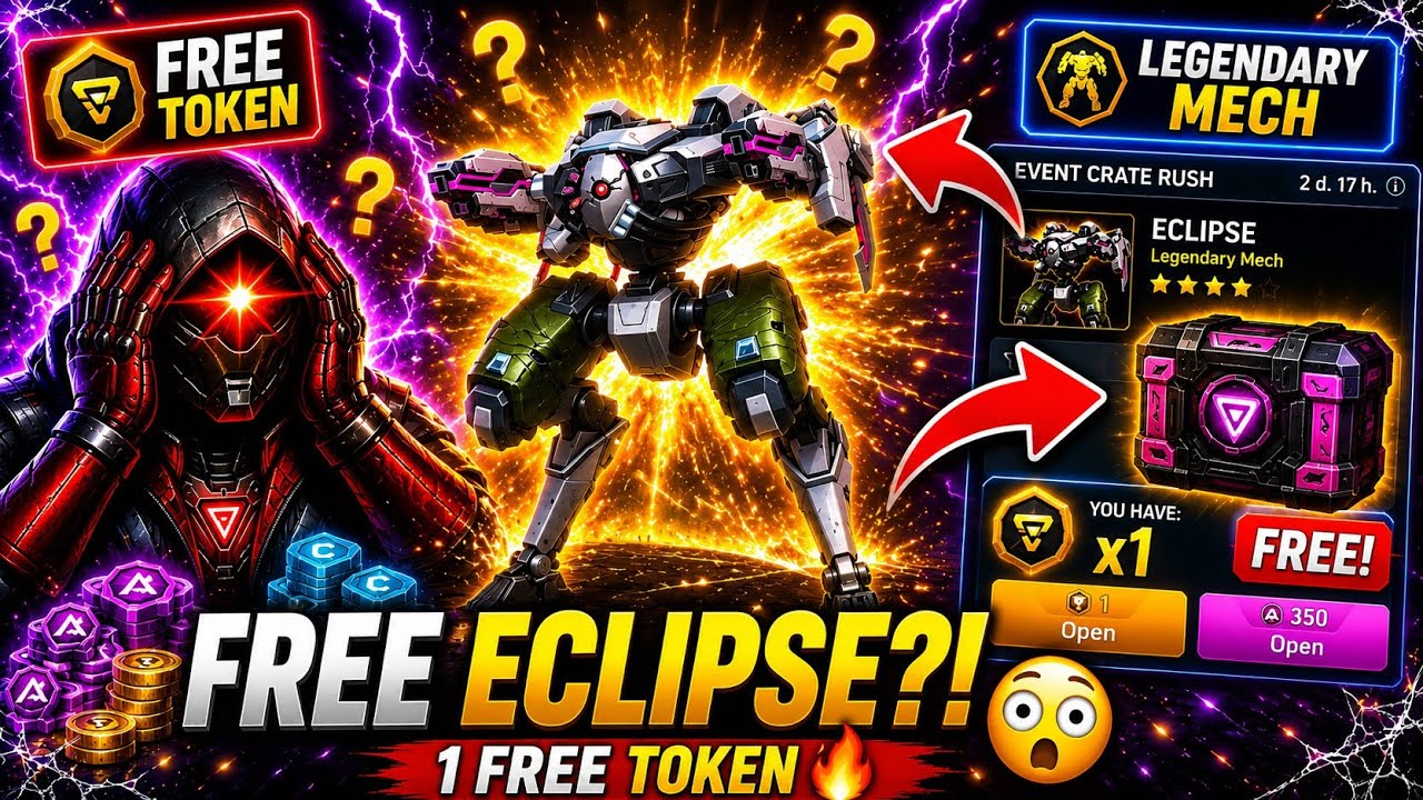 TRYING FREE ECLIPSE TOKEN?! 😳🔥 | Can I Unlock Eclipse? | Mech Arena