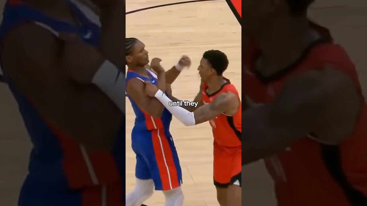 Awkward Fight Between NBA Players
