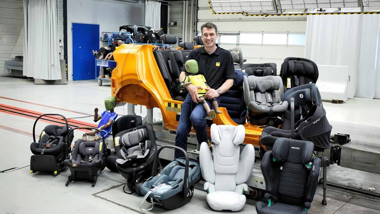 КРАШ ТЕСТЫ ADAC ВЕСНА 2025 года детские автокресла (на РУССКОМ)!!!