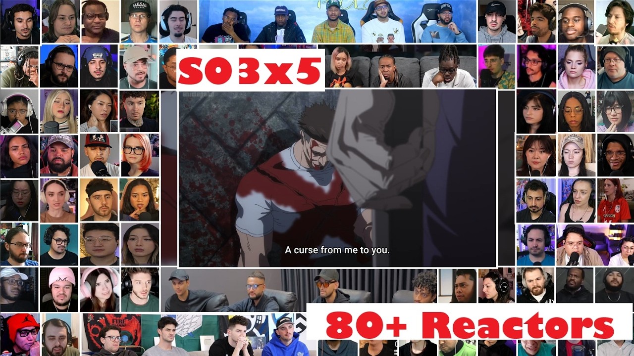 [80+ Reactors] HAKARI IS HERE!!! Jujutsu Kaisen Season 3 Episode 5 MEGA Reaction Mashup -呪術廻戦 3期 5話