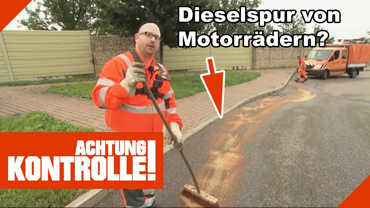 Motorr&auml;der schuld? DIESELSPUR am Rastplatz! |2/2| Kabel Eins | Achtung Kontrolle