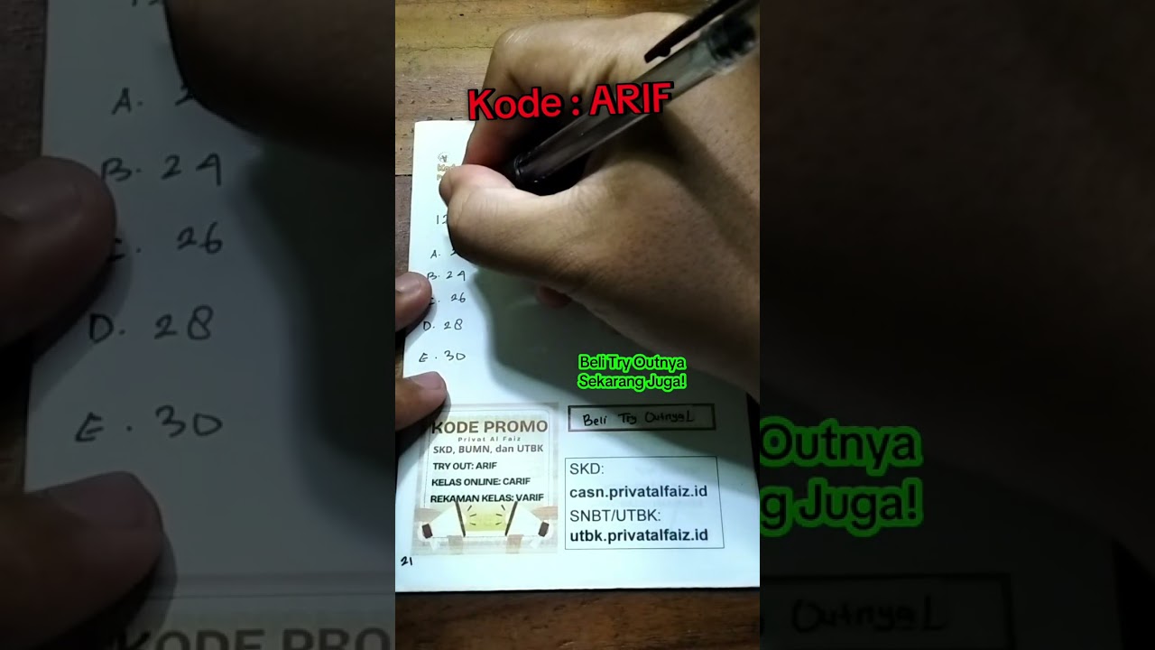 SOAL BARISAN BILANGAN SNBT UTBK