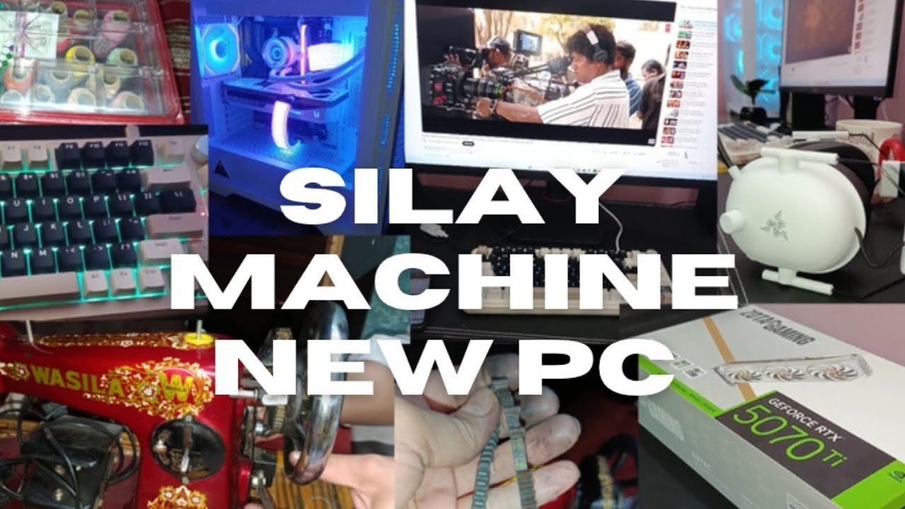 Fixing My Sewing Machine ❤️Husband’s Dream PC Finally Here! |شوہر کا کئی سال پرانا خواب پورا ہوگیا 💻