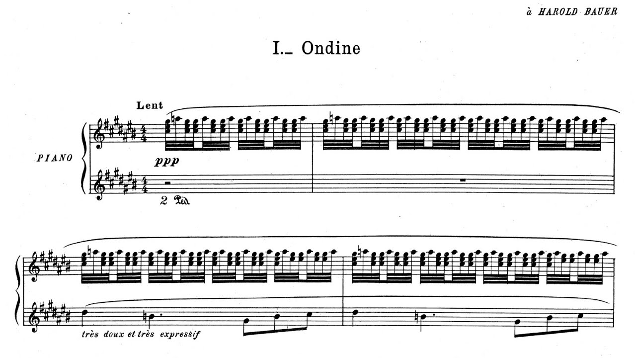 M.Ravel : Gaspard de la Nuit 1.Ondine ｜ラヴェル : 夜のガスパール 1.オンディーヌ　(Yuma Matsuoka)