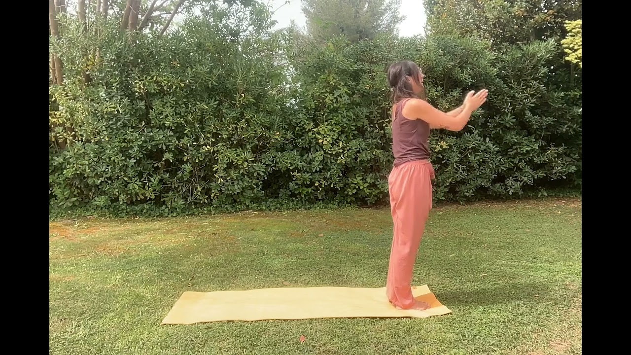 Surya Namaskar B - Version Natha - Variante avec Anjaneyasana