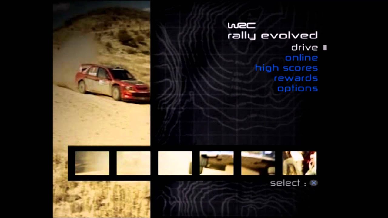 WRC Rally Evolved (PS2) Soundtrack - Main Menu
