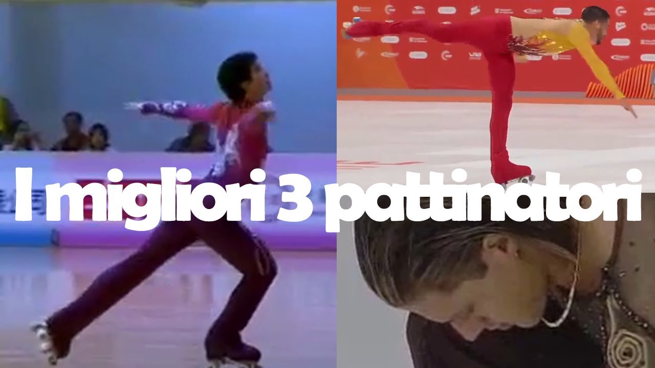 I 3 migliori pattinatori su rotelle degli ultimi 20 anni Roberto Riva -Luca D'Alisera -Luca Lucaroni