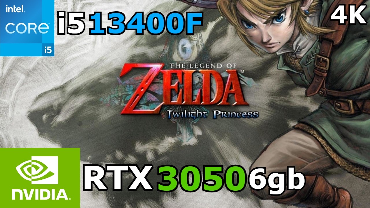 The Legend of Zelda: Twilight Princess | Dusk Decompilation | i5 13400F + RTX 3050 6gb
