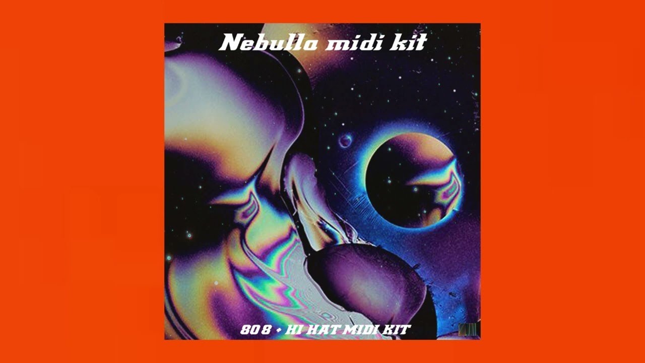 [ 20 ] ROYALTY FREE MIDI KIT -  "NEBULLA Midi pack Vol. 1"  ( 808 Midi Kit  +  Hi Hat Midi Kit )