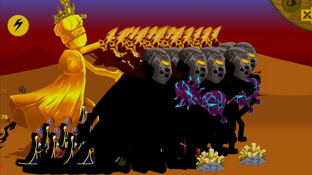 STICKMAN VOLTAIC XIPHOS, WRATHNAR, FINAL BOSS VS MEGA BOSS VAMP | Stick War Legacy Mod | EPIC BATTLE