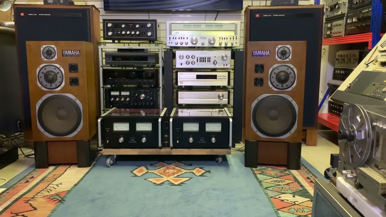 Yamaha NS-1000M & Sansui AU-111 tube.