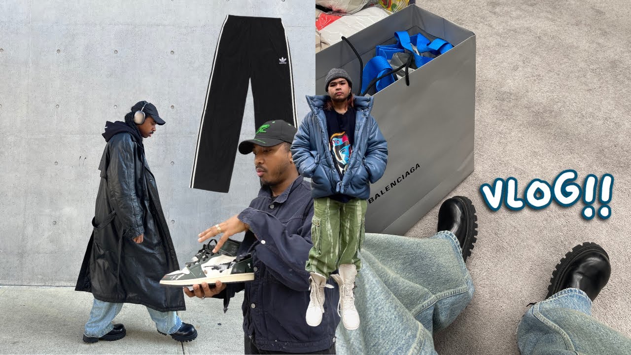 48 hours in New York City | Balenciaga shopping, events + friends ft. @FrugalAesthetic & @RaymondMiah